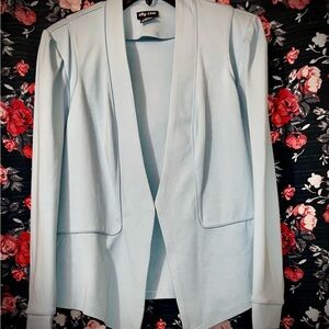 City Chic Women's Soft Blue Blazer